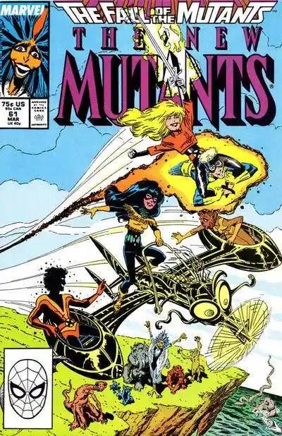 NEW MUTANTS, VOL. 1 #61 | MARVEL COMICS | 1988 | A