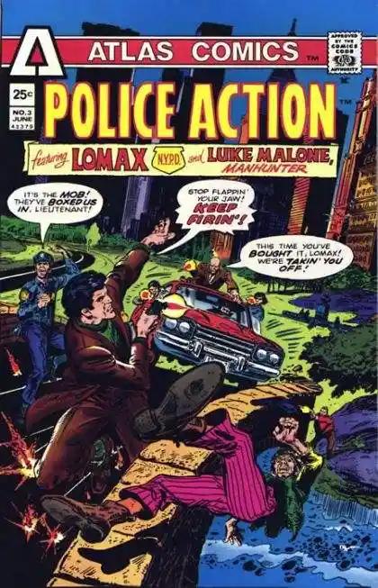 POLICE ACTION, VOL. 2 #3 | ATLAS COMICS (SEABOARD) | 1975 | MID GRADE