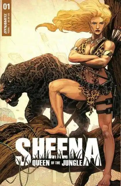 SHEENA: QUEEN OF THE JUNGLE, VOL. 3 #1 | DYNAMITE ENTERTAINMENT | RETAILER INCENTIVE VARIANT