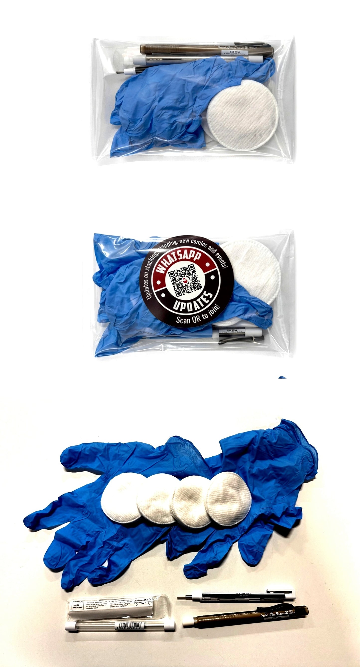 COMIC CLEANING SET XL – SHORTBOX COMIC CARE