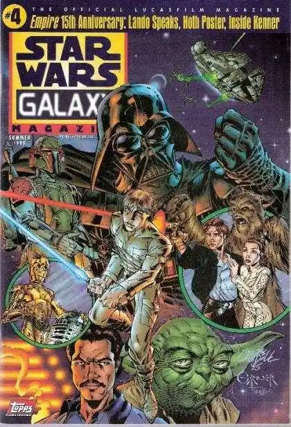 STAR WARS GALAXY MAGAZINE #4 | TOPPS COMICS | 1995