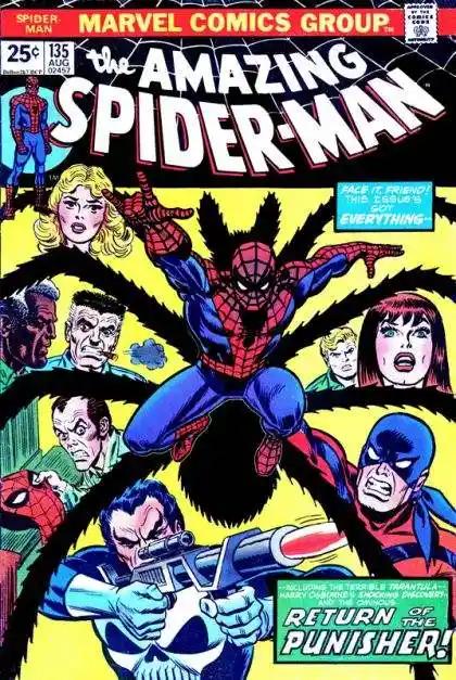THE AMAZING SPIDER-MAN, VOL. 1 #135 | MARVEL COMICS | 1974 MID GRADE | A | 🔑 - Shortbox Comics