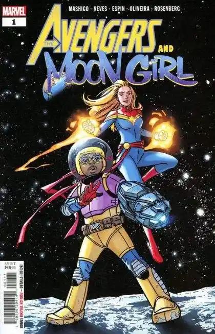 THE AVENGERS AND MOON GIRL #1 | MARVEL COMICS | 2022 | A