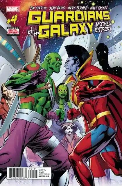 THE GUARDIANS OF THE GALAXY: MOTHER ENTROPY #4 | MARVEL COMICS | 2017
