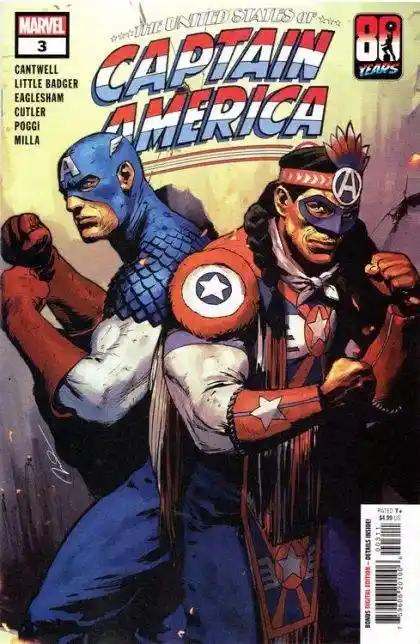 THE UNITED STATES OF CAPTAIN AMERICA #3 | MARVEL COMICS | 2021 | A | 🔑