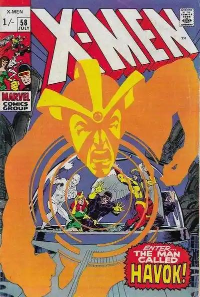 UNCANNY X-MEN, VOL. 1 #58 | MARVEL COMICS | B | MID GRADE | 🔑 - Shortbox Comics