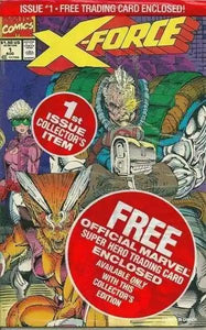 X-FORCE, VOL. 1 #1 | MARVEL COMICS | 1991 | D-1 | 🔑 - Shortbox Comics