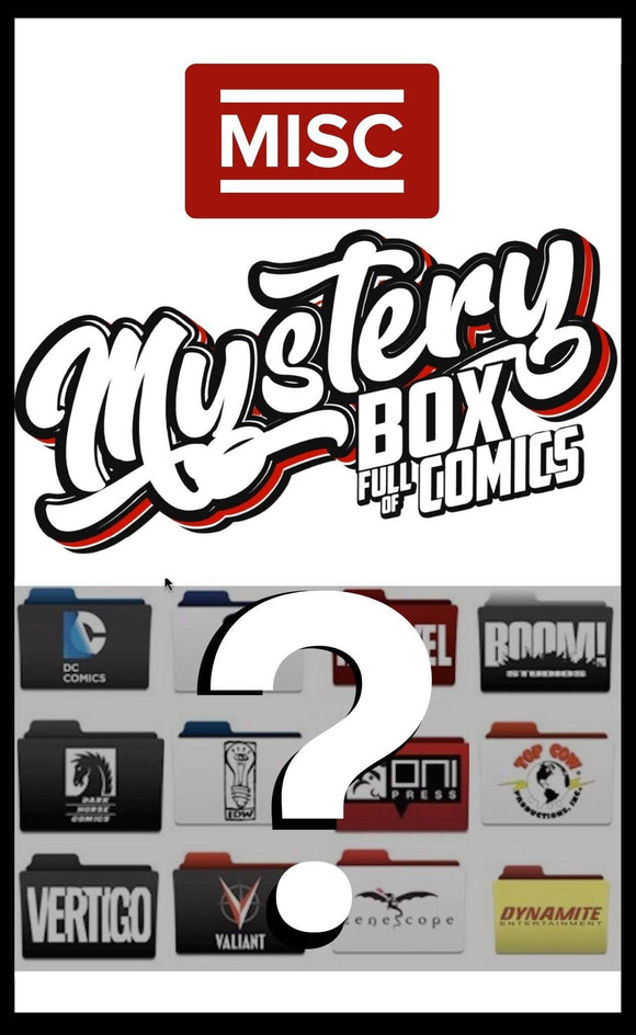 MISC MYSTERYBOX | 10 | 25 | 50 comics vanaf €25 euro! - Shortbox Comics